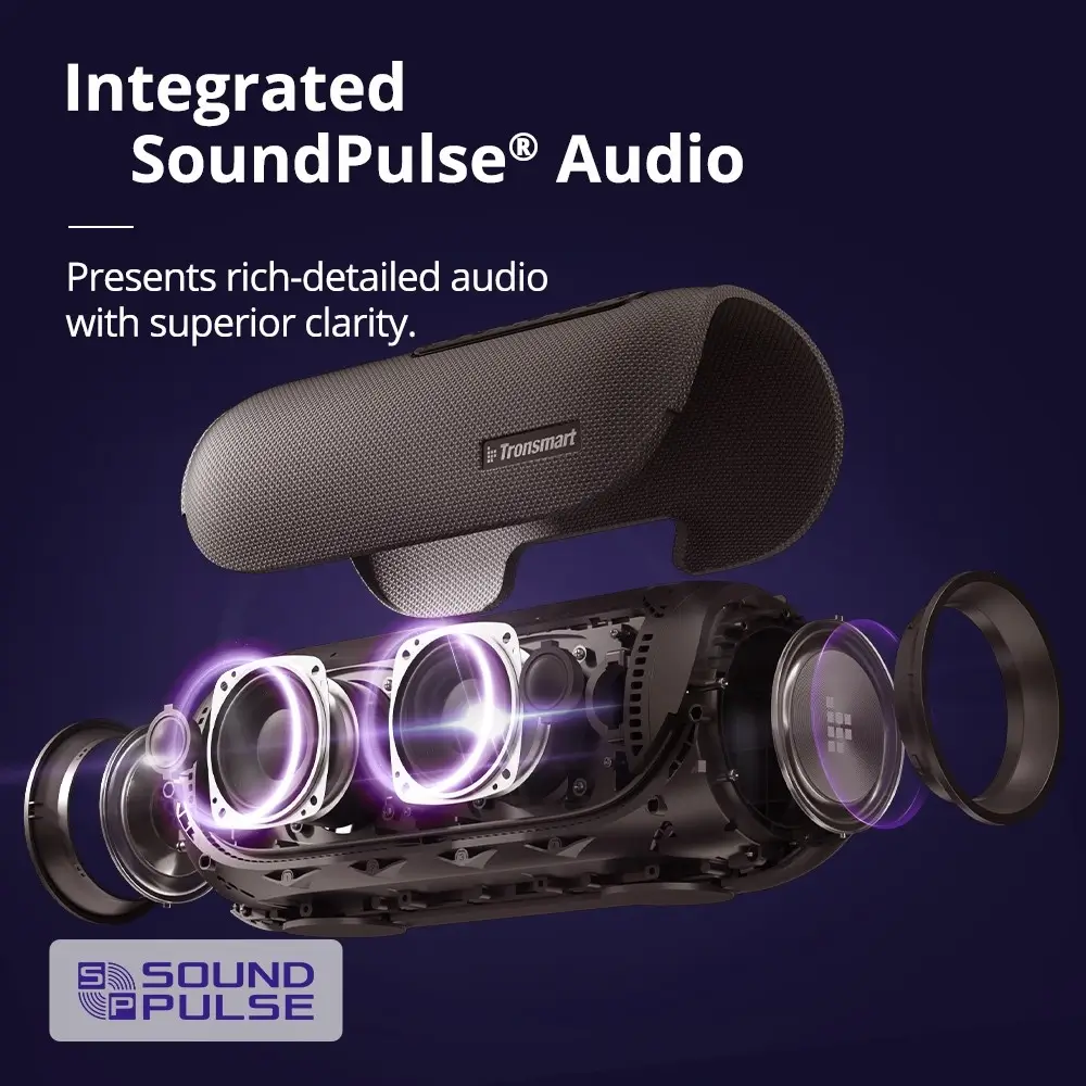 Tronsmart Bang Bocina Bluetooth de 60W para fiestas al aire libre. - Imagen 8