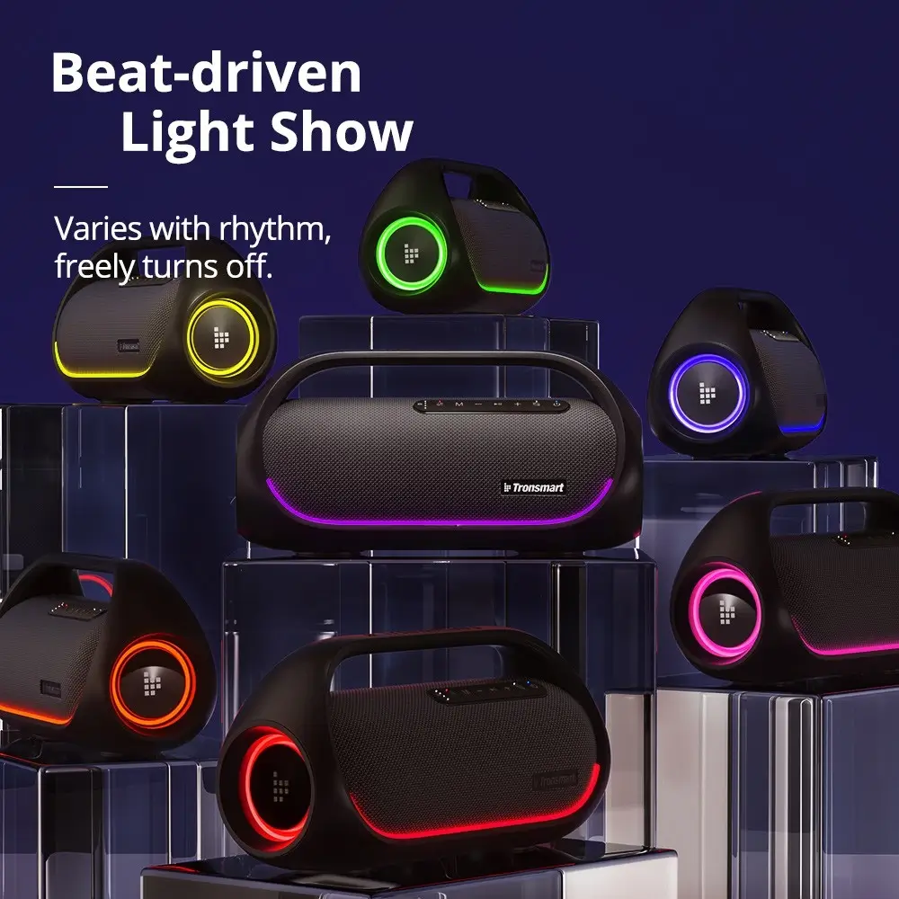 Tronsmart Bang Bocina Bluetooth de 60W para fiestas al aire libre. - Imagen 6