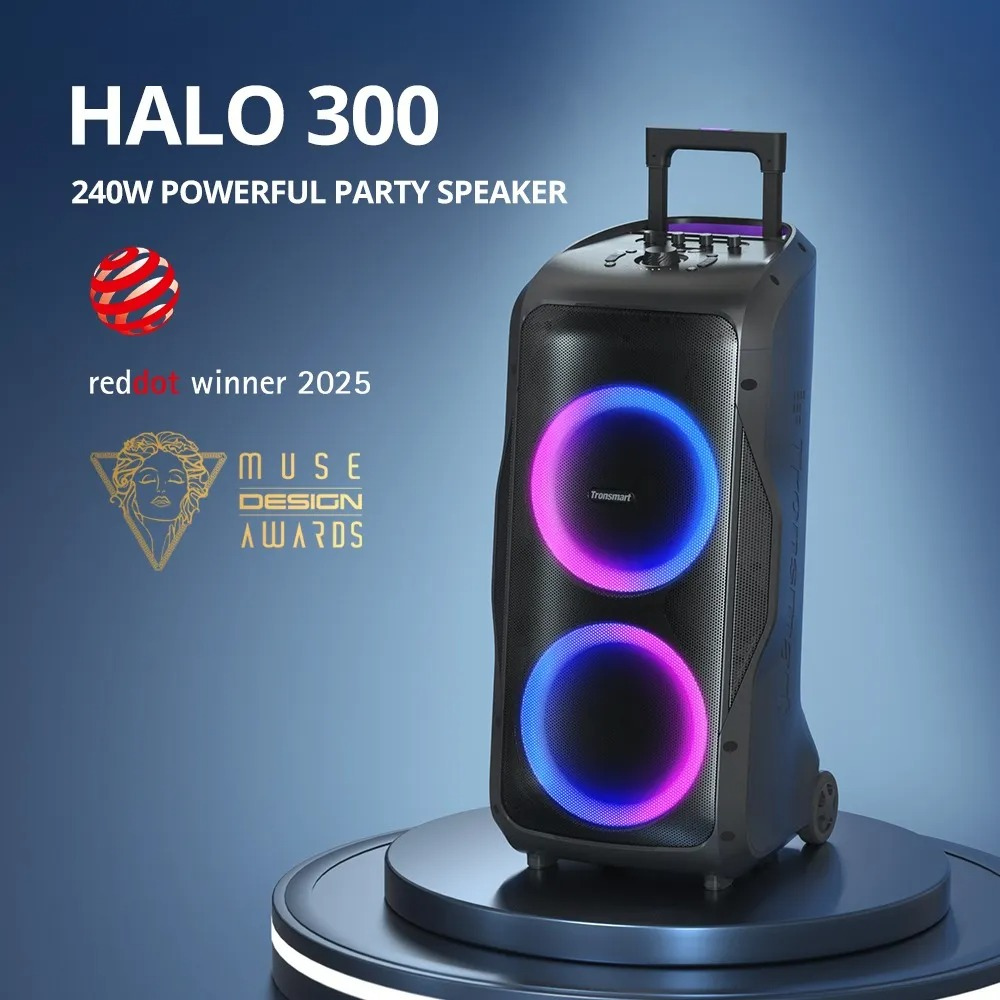 Tronsmart Halo 300 Bocina Bluetooth Portátil 240W Party - Imagen 5