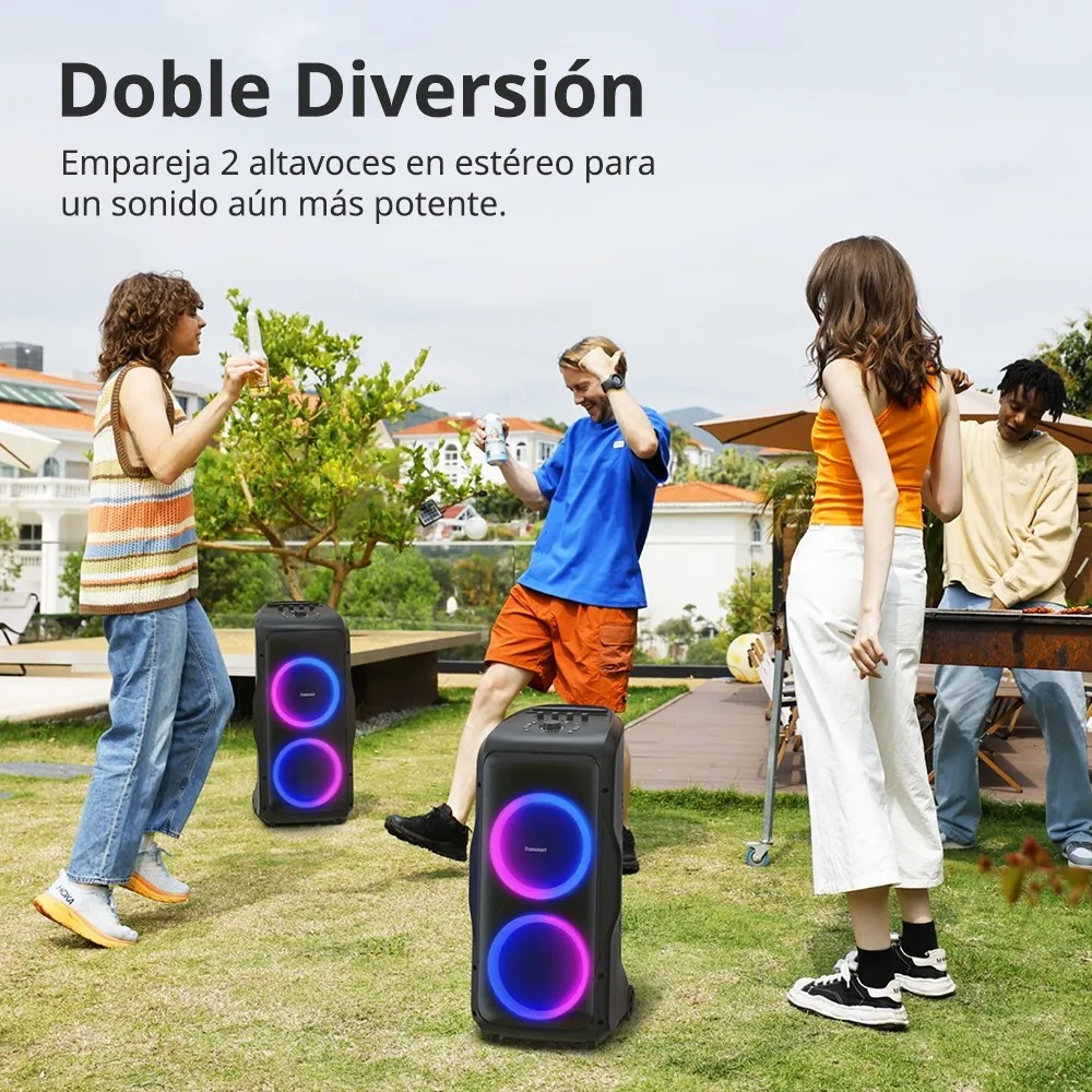 Tronsmart Halo 300 Bocina Bluetooth Portátil 240W Party - Imagen 3