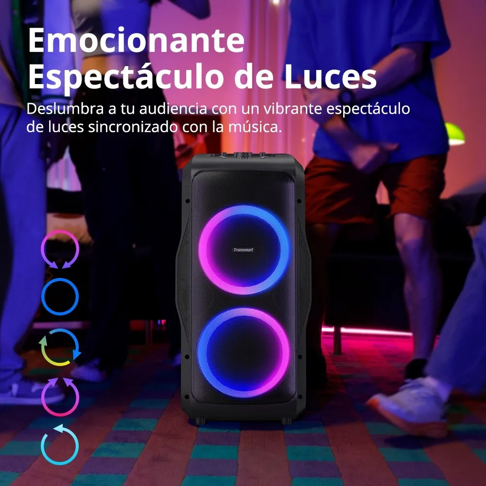 Tronsmart Halo 300 Bocina Bluetooth Portátil 240W Party - Imagen 7