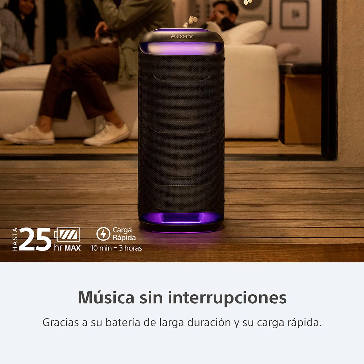 Sony SRS-XV800 Bocina Bluetooth imagen 7