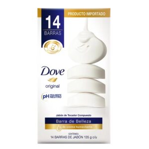 Dove Jabon Original barra individual de tocador